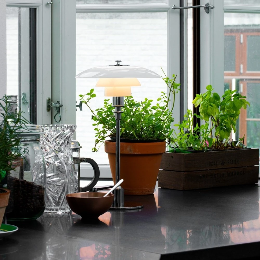 Louis Poulsen PH 2/1 Tafellamp Chroom - 5744164278 4 Louis Poulsen PH 2/1 Tafellamp Chroom - 5744164278 - Afbeelding 2