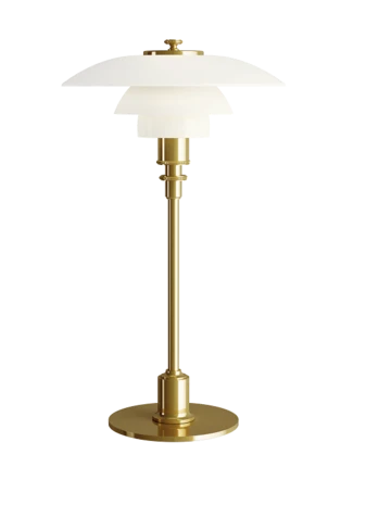 Louis Poulsen PH 2/1 Tafellamp Messing - 5744611190 4 Louis Poulsen PH 2/1 Tafellamp Messing - 5744611190 - Afbeelding 2