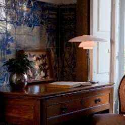 Louis Poulsen PH 4½-3½ Glas Tafellamp Chroom - 5744161501 -Huisverlichting louis poulsen ph 4 3 glas tafellamp chroom 5744161 2