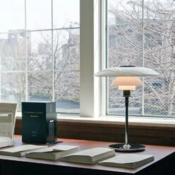 Louis Poulsen PH 4½-3½ Glas Tafellamp Chroom - 5744161501 -Huisverlichting louis poulsen ph 4 3 glas tafellamp chroom 5744161 6