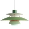 Louis Poulsen PH 5 Hanglamp Hues Of Green - 5741099838 2 Louis Poulsen PH 5 Hanglamp Hues Of Green - 5741099838 -Huisverlichting louis poulsen ph 5 hanglamp hues of green 57410998