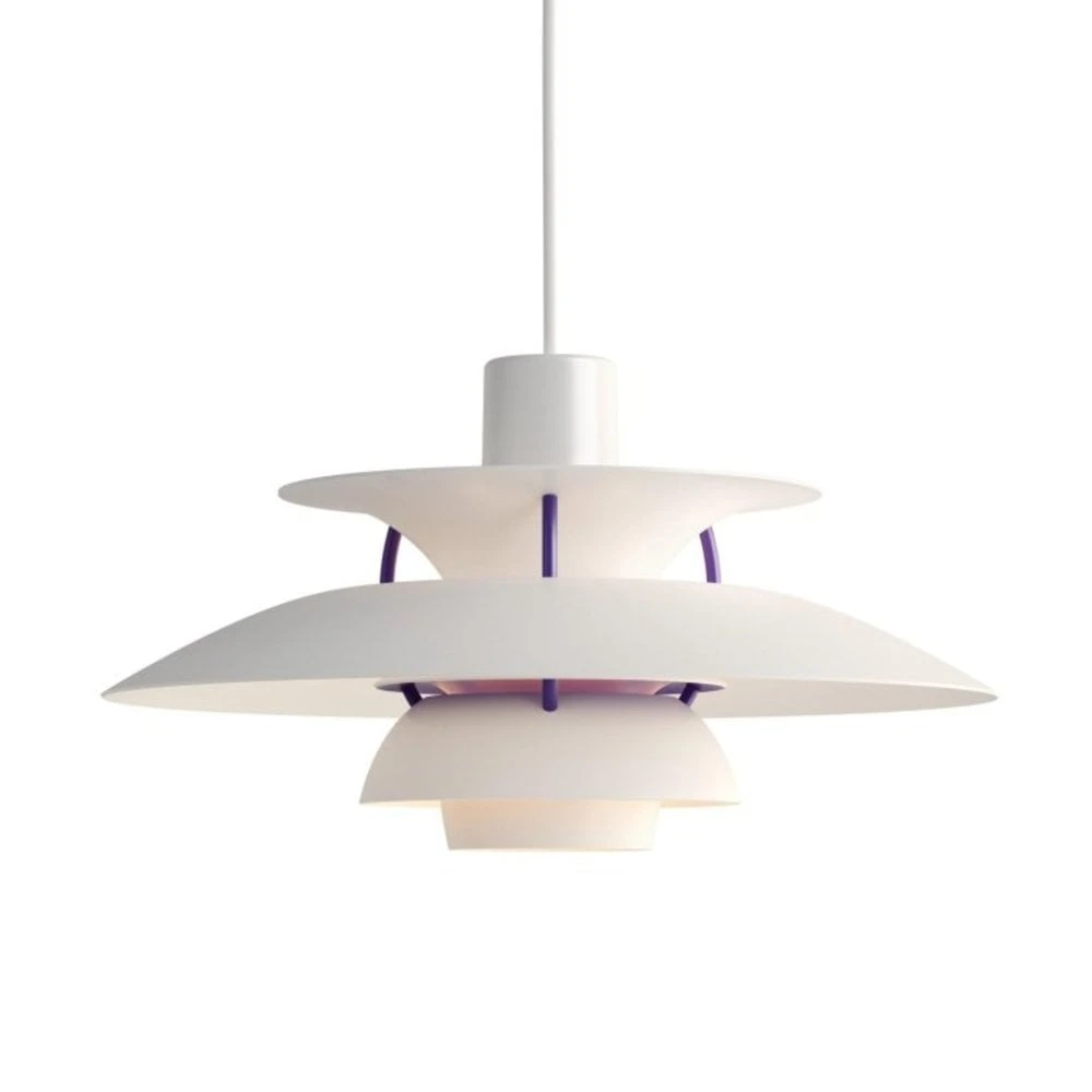 Louis Poulsen PH 5 Mini Hanglamp Classic White - 5741095146 3 Louis Poulsen PH 5 Mini Hanglamp Classic White - 5741095146