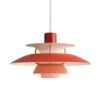 Louis Poulsen PH 5 Mini Hanglamp Hues Of Red - 5741095104 1 Louis Poulsen PH 5 Mini Hanglamp Hues Of Red - 5741095104 -Huisverlichting louis poulsen ph 5 mini hanglamp hues of red 57410