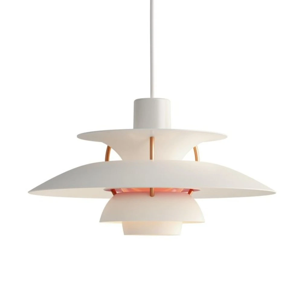 Louis Poulsen PH 5 Mini Hanglamp Modern White - 5741095159 3 Louis Poulsen PH 5 Mini Hanglamp Modern White - 5741095159