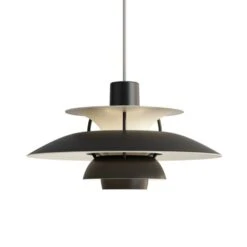 Louis Poulsen PH 5 Mini Hanglamp Monochrome Black - 5741104639