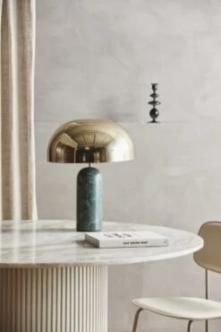 Nordal Atlas Tafellamp - Groen Marmer -Huisverlichting nordal atlas tafellamp groen marmer 2