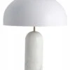 Nordal Atlas Tafellamp - Wit Marmer 1 Nordal Atlas Tafellamp - Wit Marmer -Huisverlichting nordal atlas tafellamp wit marmer