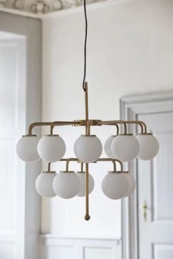 Nordal Palma Kroonluchter Wit/goud - 19401 6 Nordal Palma Kroonluchter Wit/goud - 19401 -Huisverlichting nordal palma kroonluchter wit goud 19401 1