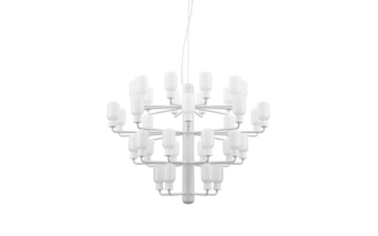 Normann Copenhagen AMP Chandelier Large Hanglamp Wit 3 Normann Copenhagen AMP Chandelier Large Hanglamp Wit