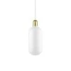 Normann Copenhagen AMP Large Hanglamp Wit Messing