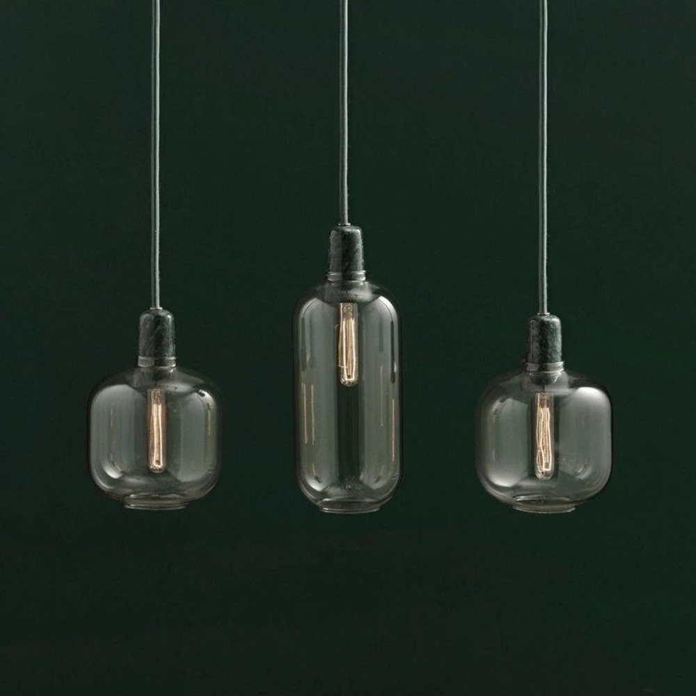 Normann Copenhagen AMP Small Hanglamp Goud Groen 8 Normann Copenhagen AMP Small Hanglamp Goud Groen - Afbeelding 6