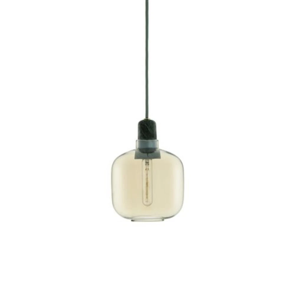 Normann Copenhagen AMP Small Hanglamp Goud Groen 3 Normann Copenhagen AMP Small Hanglamp Goud Groen