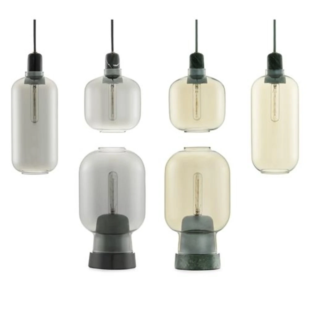 Normann Copenhagen AMP Small Hanglamp Smoke Zwart 6 Normann Copenhagen AMP Small Hanglamp Smoke Zwart - Afbeelding 4