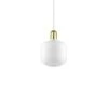 Normann Copenhagen AMP Small Hanglamp Wit Messing 2 Normann Copenhagen AMP Small Hanglamp Wit Messing -Huisverlichting normann copenhagen amp small hanglamp wit messing