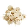 Normann Copenhagen Bau Large Hanglamp Nature Hout -Huisverlichting normann copenhagen bau large hanglamp nature hout