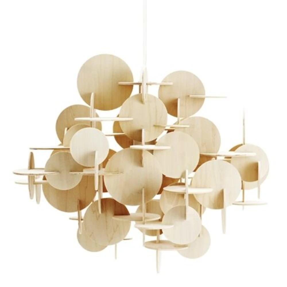 Normann Copenhagen Bau Large Hanglamp Nature Hout 3 Normann Copenhagen Bau Large Hanglamp Nature Hout
