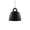Normann Copenhagen Bell Medium Hanglamp Zwart -Huisverlichting normann copenhagen bell medium hanglamp zwart