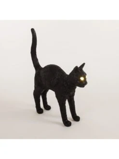 Seletti Jobby The Cat Lamp - Zwart -Huisverlichting seletti jobby the cat lamp zwart 5