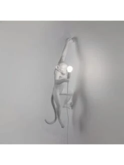 Seletti Monkey Lamp Hanging Left - Wit 13 Seletti Monkey Lamp Hanging Left - Wit -Huisverlichting seletti monkey lamp hanging left wit 5