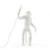 Seletti Monkey Lamp Standing - Wit 1 Seletti Monkey Lamp Standing - Wit -Huisverlichting seletti monkey lamp standing wit