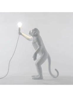 Seletti Monkey Lamp Standing - Wit 16 Seletti Monkey Lamp Standing - Wit -Huisverlichting seletti monkey lamp standing wit 4