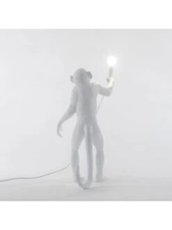 Seletti Monkey Lamp Standing - Wit 19 Seletti Monkey Lamp Standing - Wit -Huisverlichting seletti monkey lamp standing wit 7