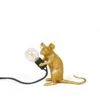 Seletti Mouse Lamp Mac - Goud 1 Seletti Mouse Lamp Mac - Goud -Huisverlichting seletti mouse lamp mac goud