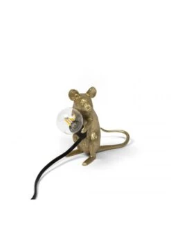 Seletti Mouse Lamp Mac - Goud 19 Seletti Mouse Lamp Mac - Goud -Huisverlichting seletti mouse lamp mac goud 7