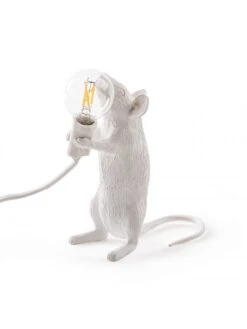 Seletti Mouse Lamp Standing - Wit